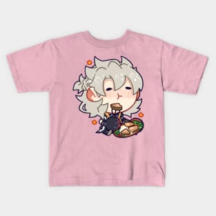 Genshin Impact Albedo Kids T-Shirt